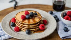 Protein Pancakes : Protein breakfast ideas