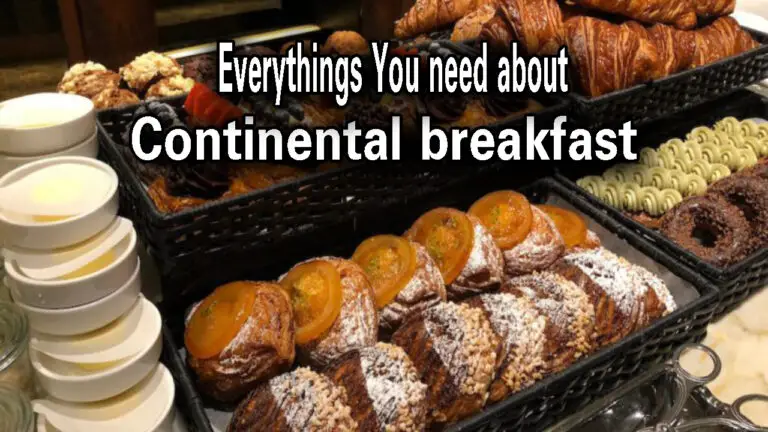 Continental Breakfast Menu