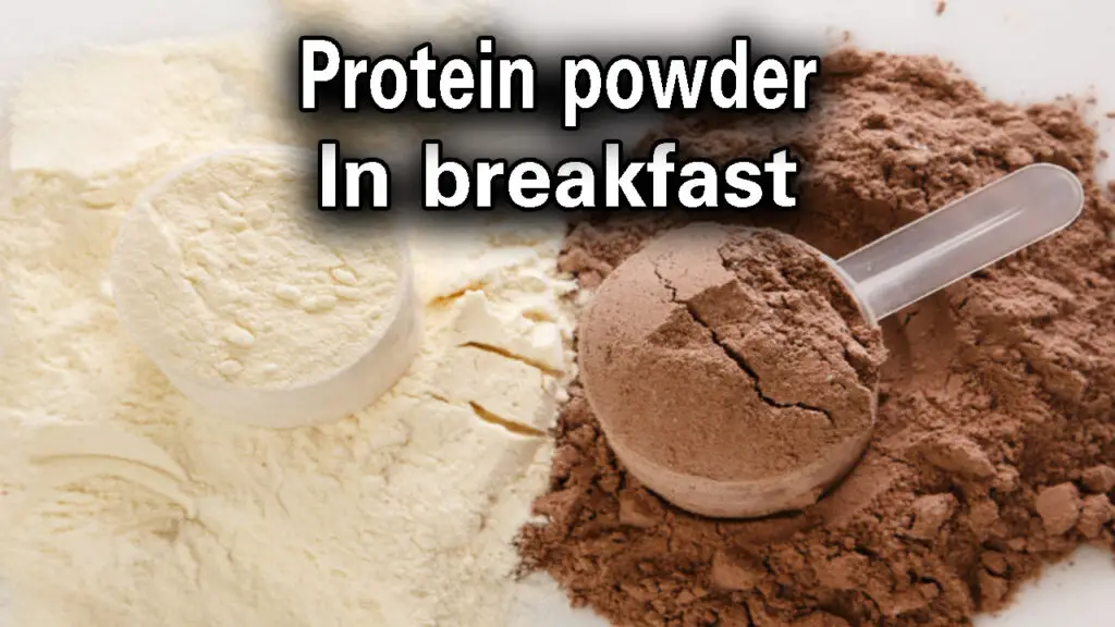 Is It a Good Idea to Drink a Protein Powder for Breakfast?